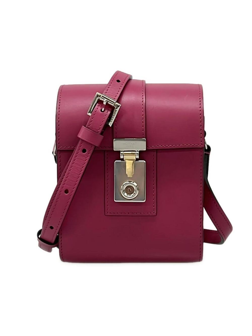 Moynat Cabotin Pink Leather Shoulder #305824M75B